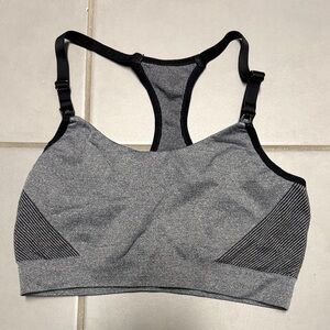Maternity racerback sports bra